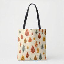 Watercolour Fall Leaves seamless Pattern