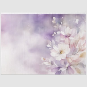 Watercolour Floral 18b Decoupage Tissue Paper