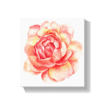 Watercolour Flower canvas