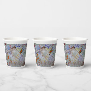 Watercolour Hummingbird Paper cup