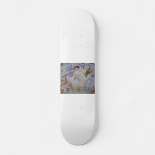 Watercolour Hummingbird Skateboard