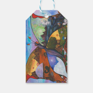 Watercolour Illustration Fantasy Fascinating World Gift Tags