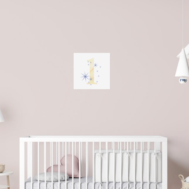 Watercolour L Poster (Nursery 2)