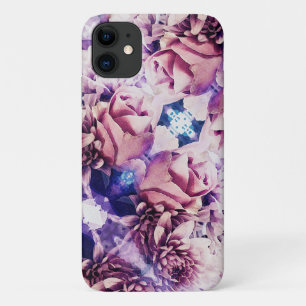 Watercolour Rose Chrysanthemum iPhone 11 Case