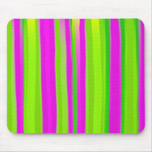 Watercolour Stripes Mouse Pad