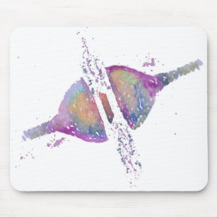 Watercolour Synapse.....Medical Art Mouse Pad