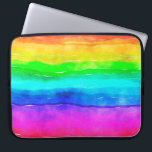 Watercolour watercolor paint wash laptop sleeve<br><div class="desc">Watercolour watercolor paint wash</div>