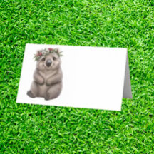 Watercolour Wombat Party