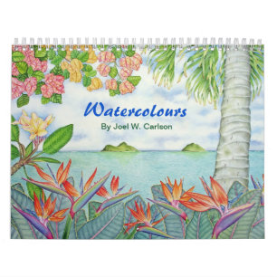 Watercolours Calendar