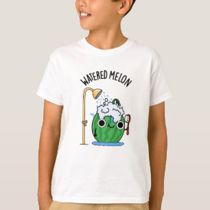 Watered Melon Funny Watermelon Pun  T-Shirt