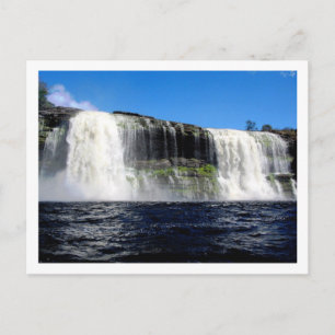 Waterfall 4 Venezuela Jungle Landscape Fine Art Postcard