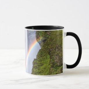 Waterfall and rainbow mug