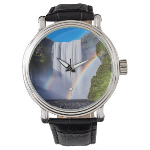 Waterfall and rainbow watch