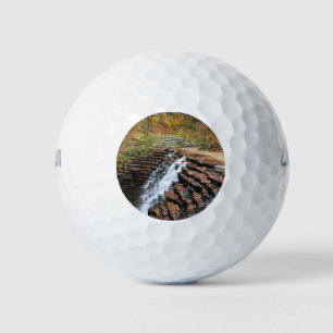 Waterfall at Laurel Hill State Park II Golf Balls