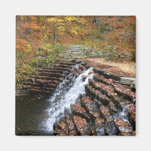 Waterfall at Laurel Hill State Park II Magnet