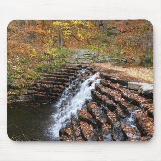 Waterfall at Laurel Hill State Park II Mouse Pad