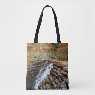 Waterfall at Laurel Hill State Park II Tote Bag