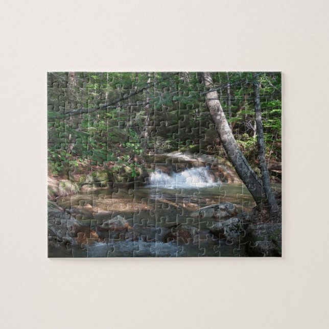 Waterfall at Pemigewasset River II Jigsaw Puzzle (Horizontal)