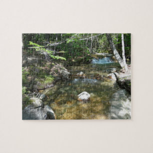 Waterfall at Pemigewasset River III Jigsaw Puzzle