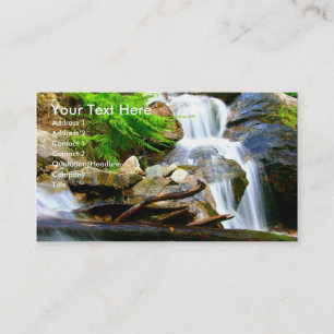 Waterfall Business Card