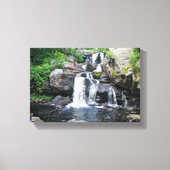 Waterfall Canvas Print (Front)