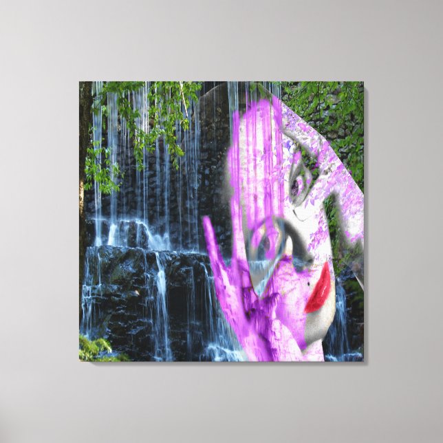 Waterfall Canvas Print (Front)