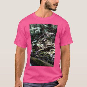 Waterfall Creek Olympic National Park Active T-Shirt