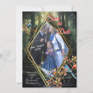 Waterfall Destination Landscapes of Our world Invitation