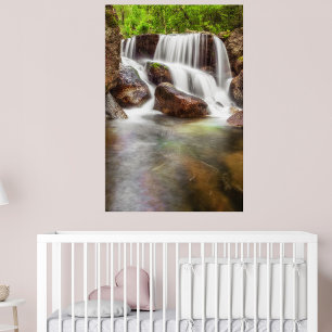 Waterfall during the autumn near Queimadela Dam Photo Print