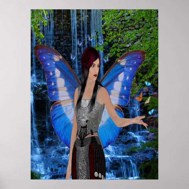 Waterfall fairy poster (Front)