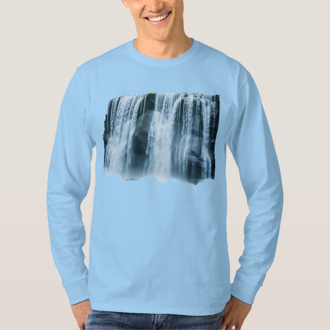Waterfall Graphics Basic Long Sleeve T-Shirt (Front)