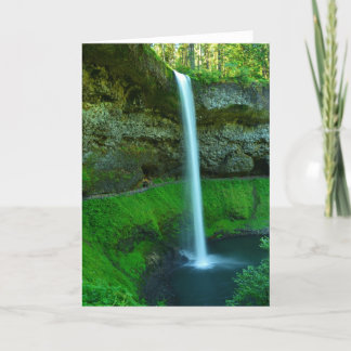 Waterfall Greeting Card