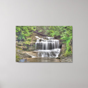 Waterfall in Buttermilk Gorge Canvas Print