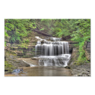 Waterfall in Buttermilk Gorge Photo Print