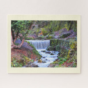 Waterfall in Cornwall Jigsaw Puzzle