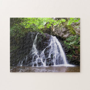 Waterfall in Fairy Glen, Rosemarkie Jigsaw puzzle