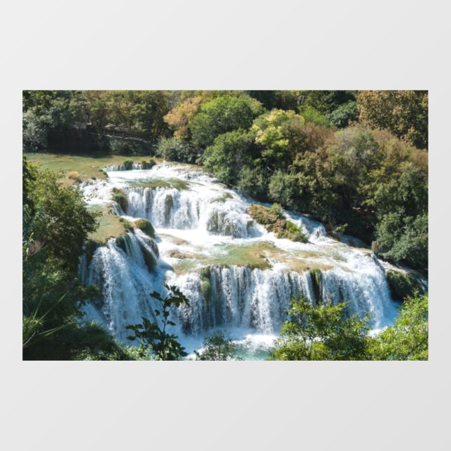 Waterfall in Krka National Park - Dalmatia,Croatia (Sheet)