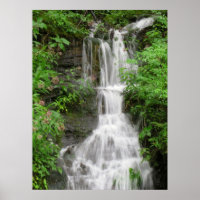 Waterfall in smokey Mountains