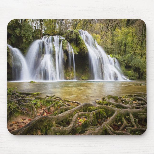 waterfall in the forest mouse pad (Front)