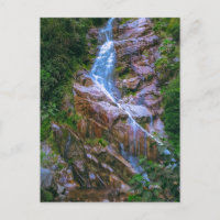 Waterfall - Inca Trail, Peru - Travel Photography