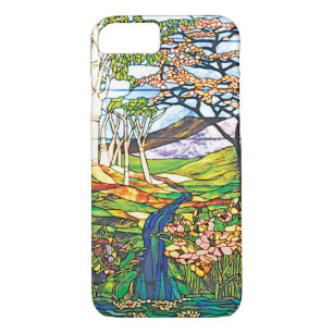 Waterfall Iris Birch Tiffany Stained Glass Window Case-Mate iPhone Case