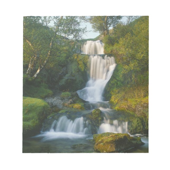 Waterfall, Isle of Skye, Scotland Notepad (Front)