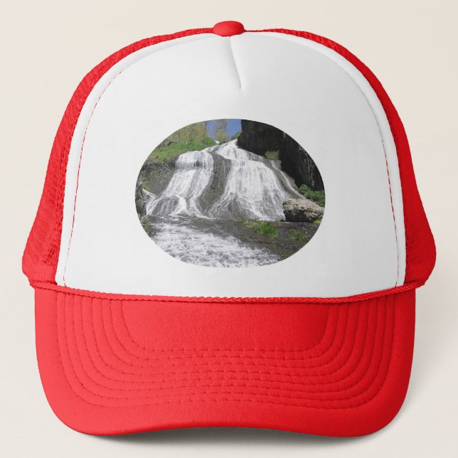 Waterfall Jermuk Armenia Trucker Hat (Front)