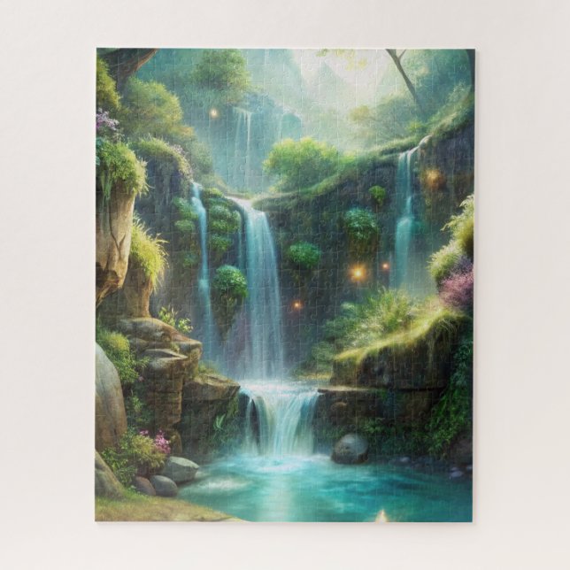 Waterfall Jigsaw Puzzle (Vertical)