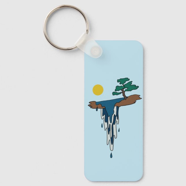 waterfall key ring (Front)