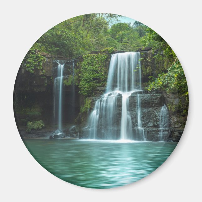 Waterfall Klong Chao | Koh Kood island Magnet (Front)