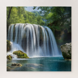 Waterfall Landscape Jigsaw Puzzle