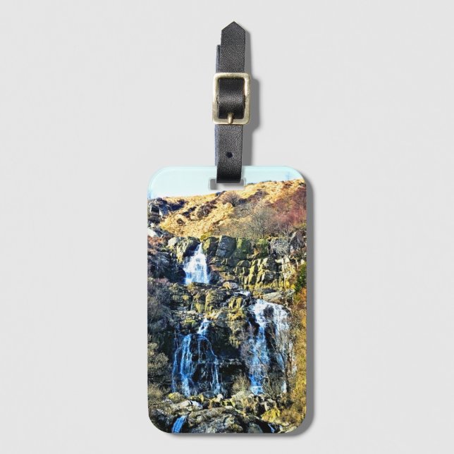 WATERFALL LUGGAGE TAG (Front Vertical)