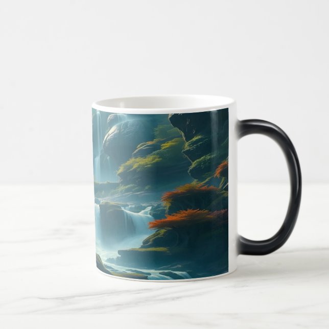Waterfall Morphing Coffee Mug (Right)