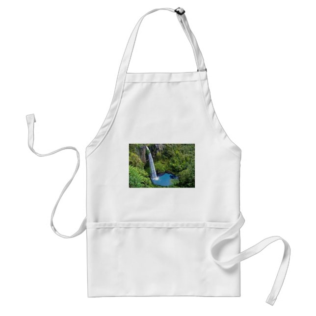 Waterfall Nature Park Blue Water Forest Destiny Standard Apron (Front)